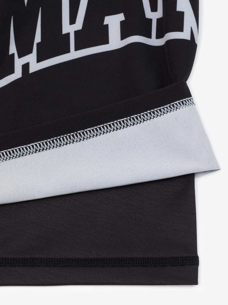 MANTO hybrid fightshorts Varsity - Black